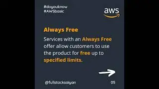 What is AWS Free Tier? #aws #shorts