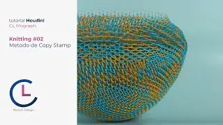 HOUDINI KNITTING effect tutorial #02 - Copy Stamp method