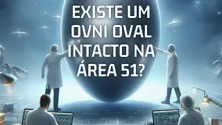 OVNI oval intacto estava na Área 51 diz Eric Taber (2023)