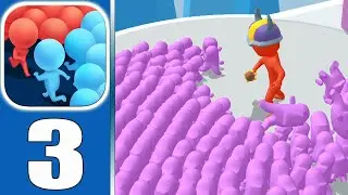 Count Masters (IOS/Android) Gameplay Walkthrough All Levels - Part 3