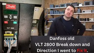 Day in life of Controls / Automations Engineer. #3 Danfoss VLT 2800 drive breakdown.