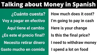 30 Money-related Phrases in Spanish | Learn Spanish
