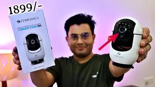 Zebronics Smart Cam 105 WiFi: You Need for Your Home 🏠 Motion Tracking, Night Vision, 2MP 1080p