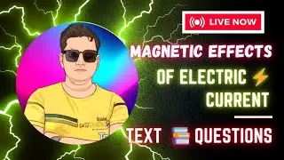 Magnetic Effects of Electric Current Text books Questions| Chapter 12 Magnetic Effects by h4study