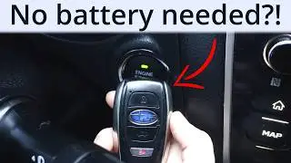 START Subaru Without Key Fob Battery (& How It Works)!