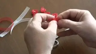 Kurdeleden Gül Yapımı