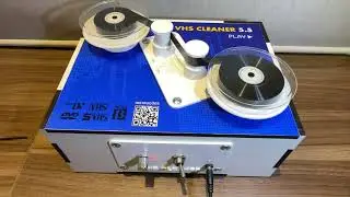 VHS Cleaner 5.5 - Cleaning a VHS tape
