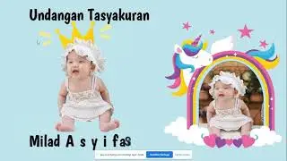 Gratis Unduh Undangan Ulang Tahun Digital Power Point Anak