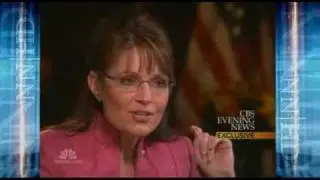 Sarah Palin Discusses Russia With Katie Couric