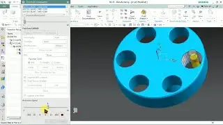 Mirror thru plane method of tool path transformation in siemens NX