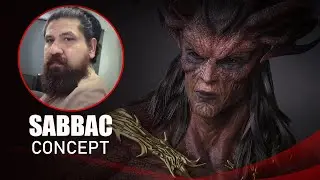 Sabbac Concept | Dheep Studio | Muhammad Zahid Raza Khan | Zbrush-Time-Laps