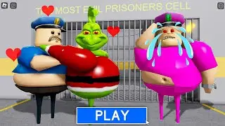 SECRET UPDATE | BARRY FALL IN LOVE GRINCH BARRY OBBY ROBLOX 