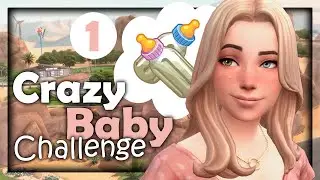 ☾ Nobody Loves Me 💔 | Crazy Baby Challenge #1 - Sims 4 ☽