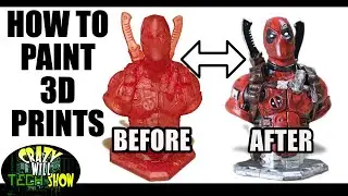 How to Paint 3d prints, the basics