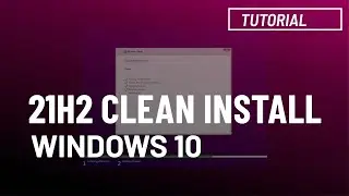 Windows 10 21H2, November 2021 Update: Clean install from USB on SSD or HDD