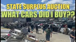 Buying Cars From The State Surplus Auction!