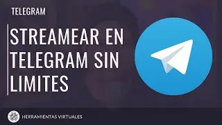 Cómo TRANSMITIR en vivo en Telegram 🔴 Stream en directo sin límites