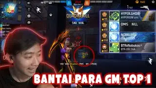 GILA !!! GUA NGERATAIN SATU TEAM DI RONDE PERTAMA😱😱😱 || FREEFIRE BATTLEGROUND