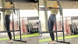 Hesti purwadinata olahraga pake bawahan ketat belahan jiwa