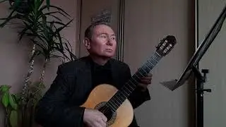 Ежи Петербургский. Синий платочек (на гитаре). Обработка Олега Копенкова