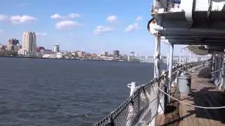 New Jersey Battleship - Camden Water Front view