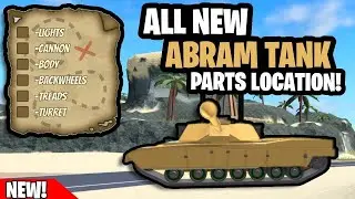 ALL THE PARTS FOR THE ABRAM TANK IN THE MILITARY TYCOON!