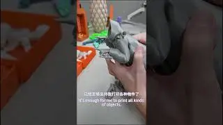 How to print large sized-charater figurines with a small-sized 3d printer?#3dprinter#fdm3dprint