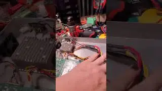 Mikrotik Crs-328 24p 4S+ 48V DC conversion. 