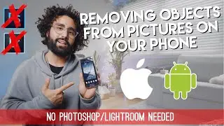 REMOVING OBJECTS from PICTURES on your PHONE