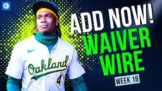 Hitters & Pitchers Fantasy Baseball Waiver Wire Pickups - Week 18 (2024)