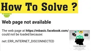 How to fix webpage not available in android 2022