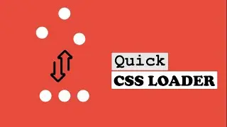 Quick CSS Loader Animation | Pure CSS Loader Animation