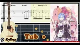 Guitar Tab -  Stay Alive (Re:ZERO -Starting Life in Another World-) OST Fingerstyle Tutorial 