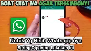 cara sembunyikan chat wa dengan aman dan mengunci chat wa