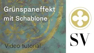 Grünspaneffekt mit Schablone by Stucco Veneziano Shop | Video Tutorial 2025