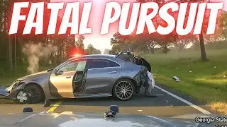 120 MPH Chase Ends in Fatal Crash - Bad drivers & Driving fails -learn how to drive 