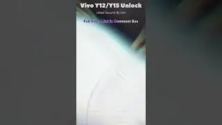 Vivo Y12 Unlock Latest security update 2023 
