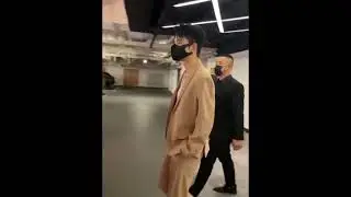 Caesar Wu attending the Lancome Exhibition in Shanghai. Now he has a bodyguard!