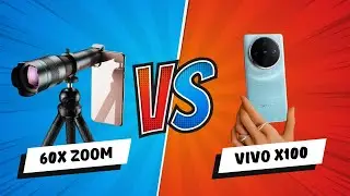 Vivo X100 Zoom Camera Vs. Apexel 60x Zoom Lens