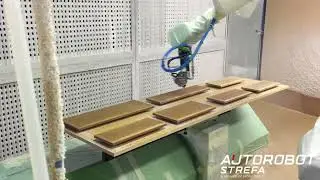Zrobotyzowana linia malarska CMA do malowania frontów
