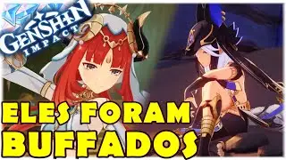 CYNO FICOU MAIS FORTE! NILOU MUITO MAIS PODEROSA - GENSHIN IMPACT