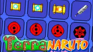 НОВЫЕ БОЕВЫЕ ТЕХНИКИ И ПРЕДМЕТЫ ИЗ НАРУТО В ТЕРРАРИИ! | New Naruto in Terraria