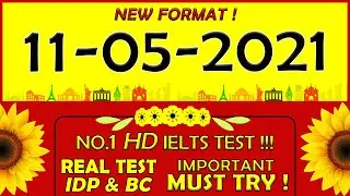 🔥IELTS LISTENING PRACTICE TEST 2021 WITH ANSWERS | 11.05.2021