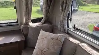 Tour of the inside of a Bailey Unicorn S4 Cabrera Caravan