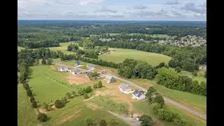 Jordan Homes of NC - Aerial View of Stokesdale Community