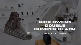 Rick Owens Double Bumper Black