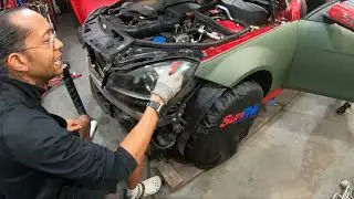 Badly painted - Mercedes Coupe W204 | We Had One Chance To Get This Wrap Right | Lets GO.