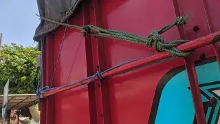 CARA MUDAH BUAT TALI KAPAL / TALI KREK TRUK