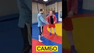 Самбо. Бросок через голову. Мяч в помощь!👊