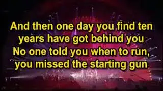 Karaoke - Pink Floyd -Time  (SRF KARAOKE)